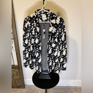 Nic + Zoe Mosaic Mix Knit Blazer - NWT - Size Small